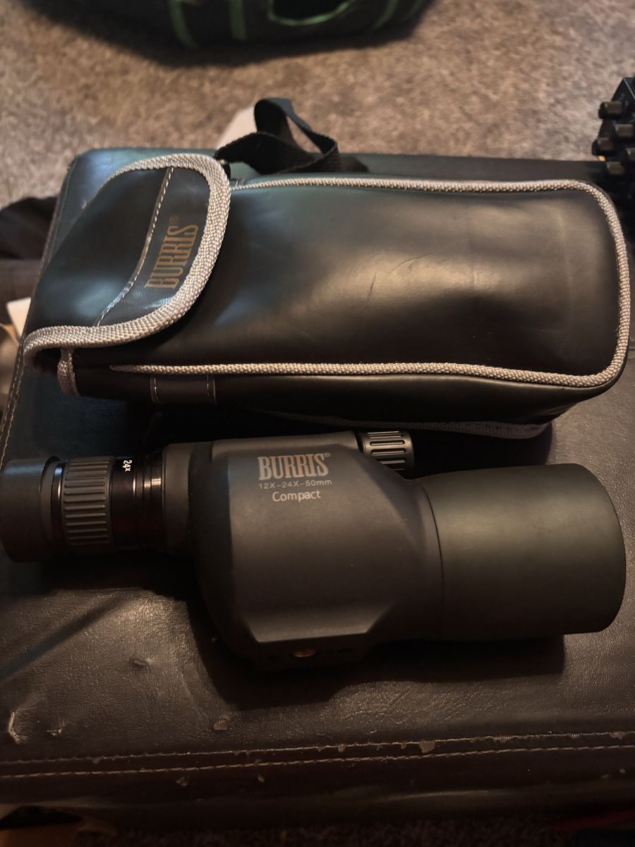 Burris Compact 12x-24x-50mm Spotting Scope with Case - Excellent Condition