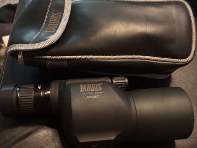 Burris Compact 12x-24x-50mm Spotting Scope with Case - Excellent Condition