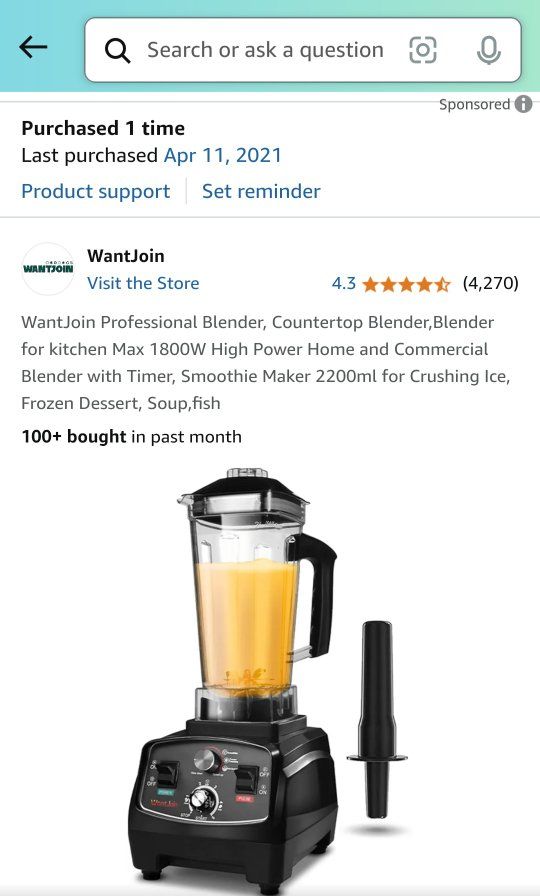 WantJoin Blender- Please read description