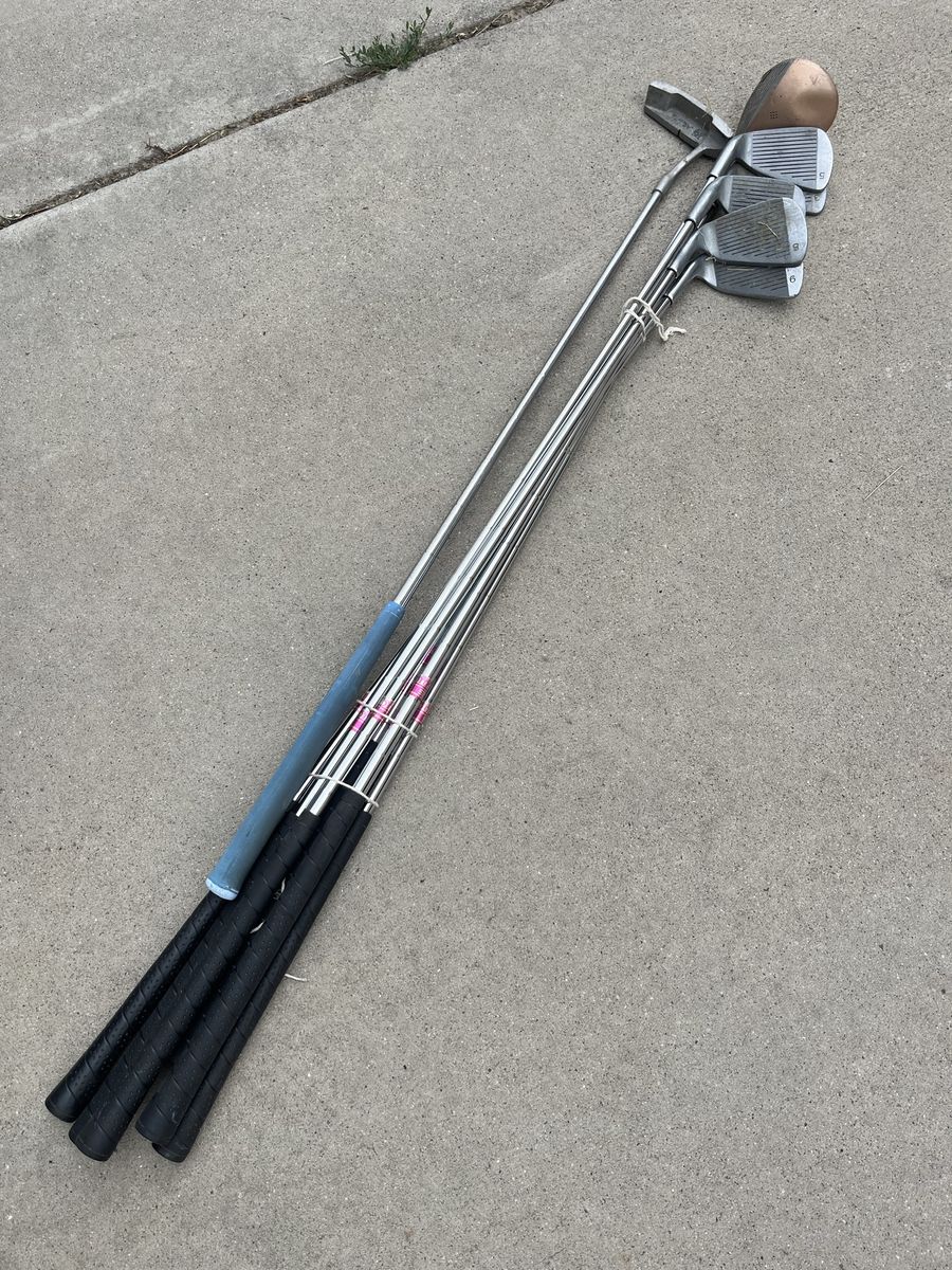 Partial Golf Club Set - Driver, Irons, Putter