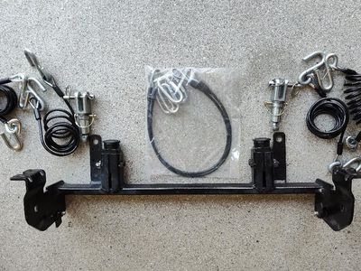 etrailer Tow Bar Base Plate for Jeeps - Removable Arms - e98948