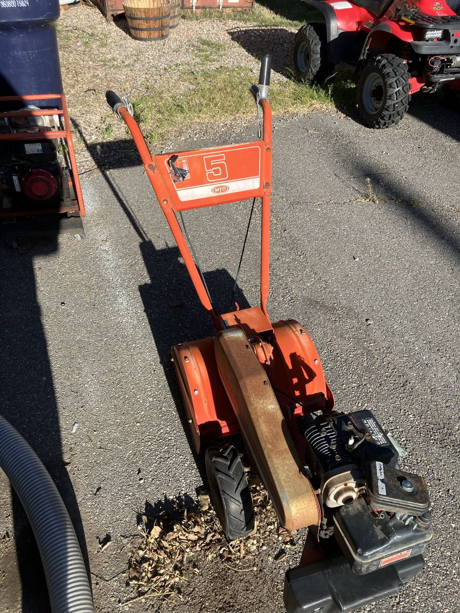 5hp MTD rear tine tiller