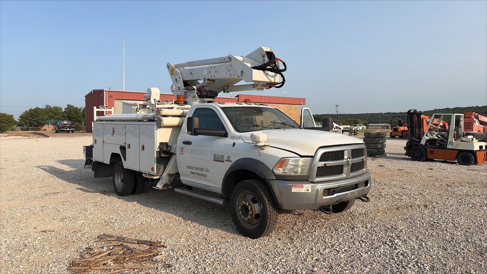 2017 Dodge Ram/ETI Bucket Truck Stock #10017