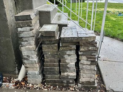 Concrete Pavers - USED - Good condition.