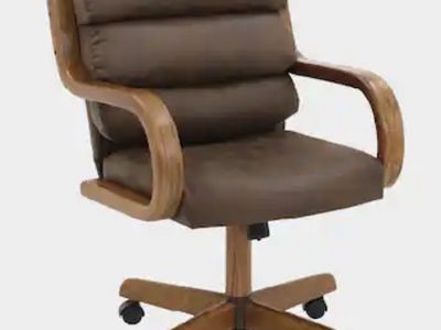 Swivel-Tilt Caster Casual Dining Chair in MOCHA Mi