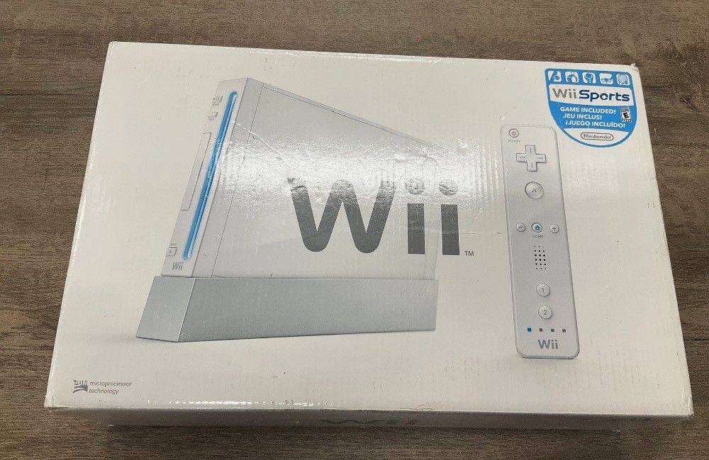 NINTENDO WII COMPLETE IN ORIGINAL BOX