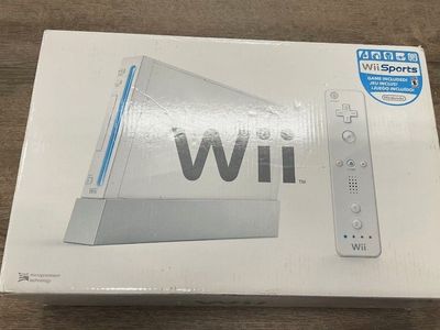 NINTENDO WII COMPLETE IN ORIGINAL BOX