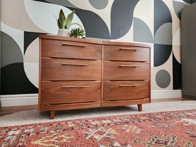 Gorgeous Walnut Authentic MCM Dresser