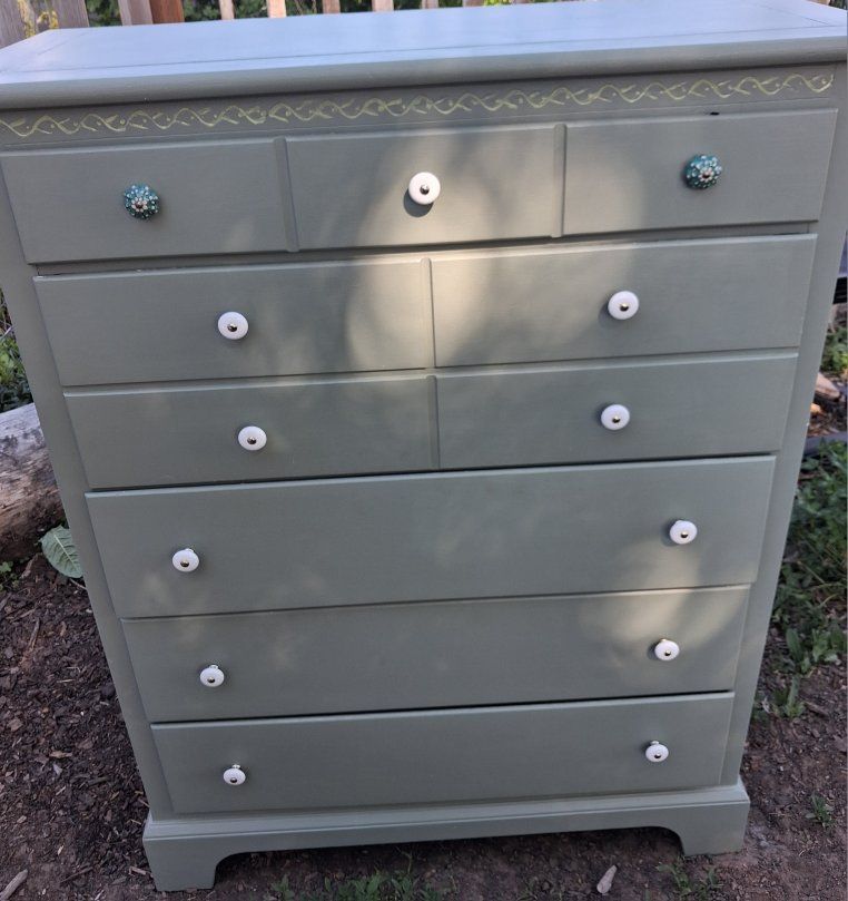 Sage Dresser