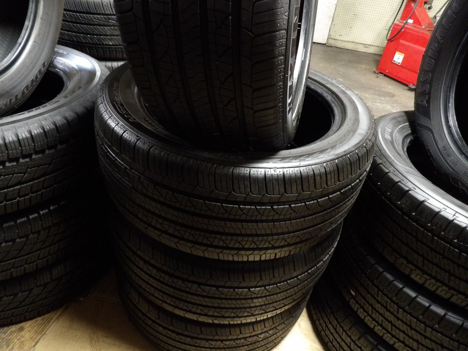 245/45R18 NEXEN NPRIZ AH8 SET OF USED TIRES