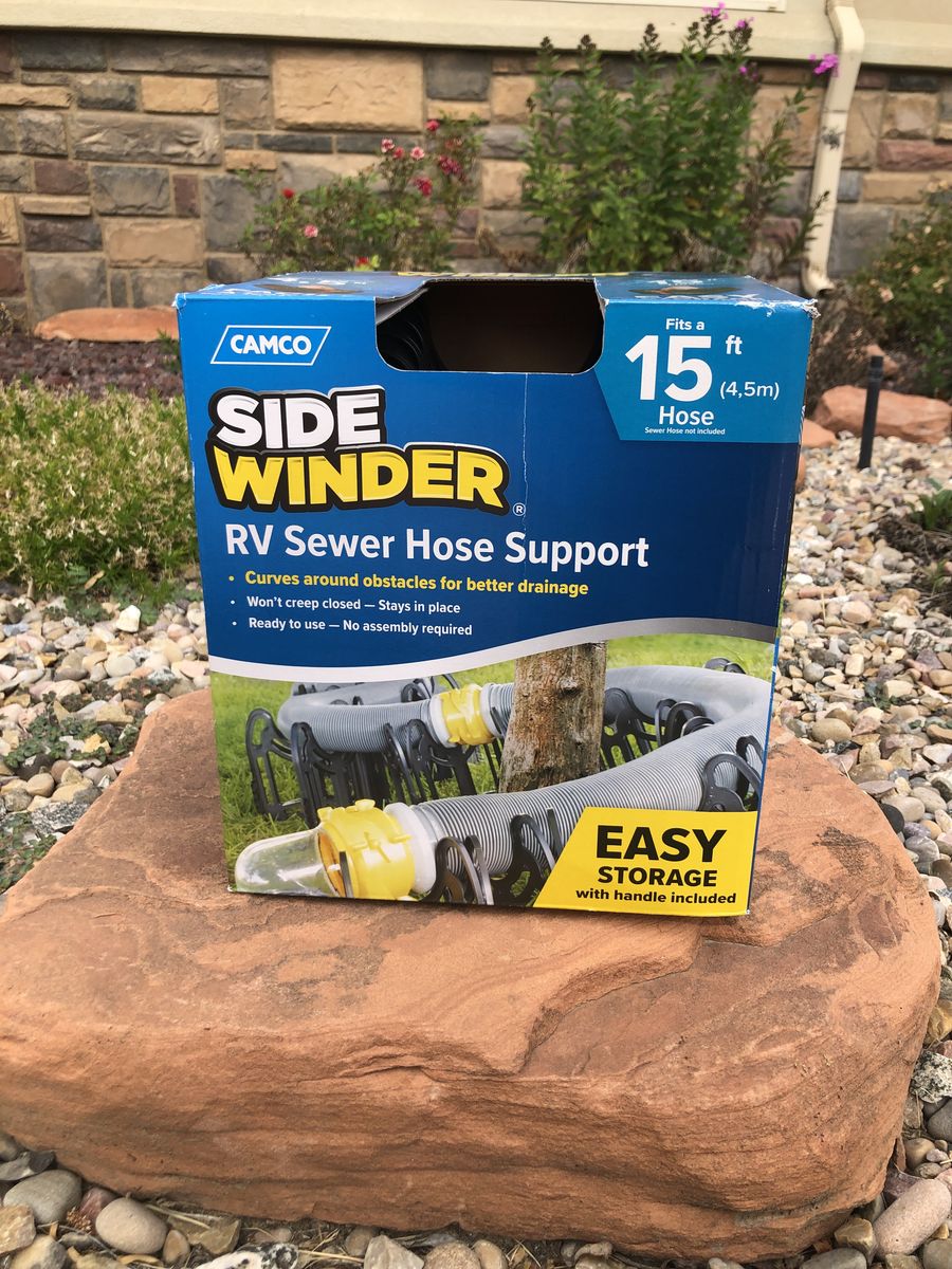 15 Ft Sidewinder RV Sewer Hose Support – New in Original Box | No Assembly Required