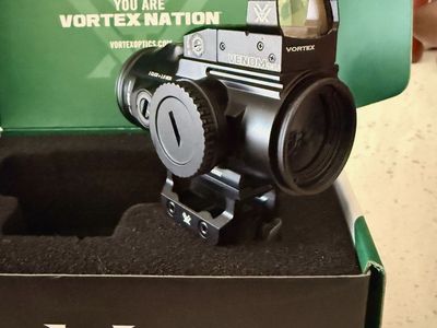 Vortex 5x Prism with a vortex venom