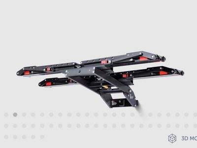 1-UP Super Duty 2” bike rack for 3 bikes (2+1)