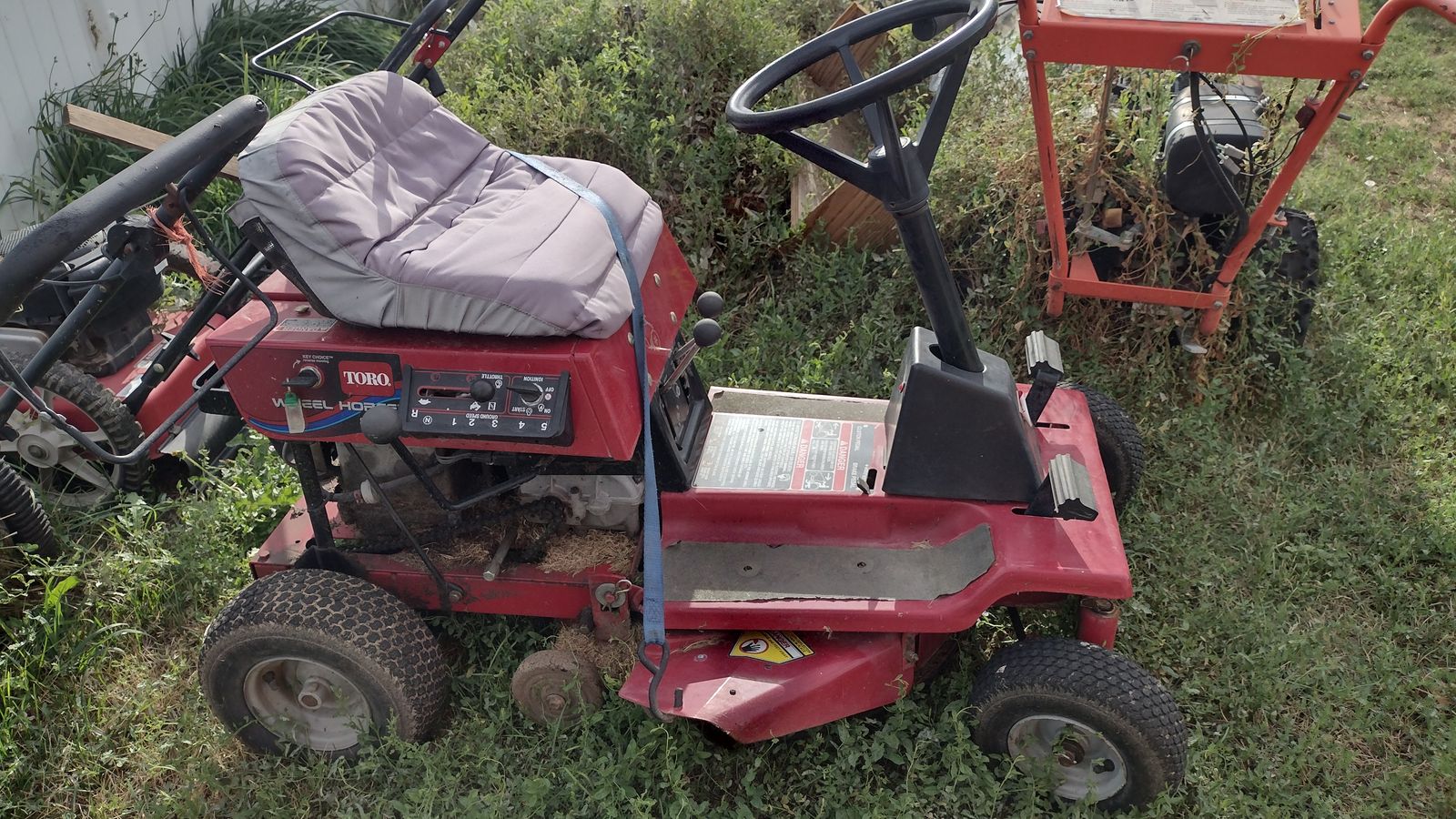 Troy built 21 inch lawn tractor