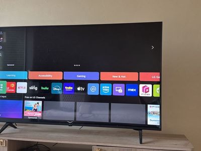 LG Smart TV with Stand Legs 55 Inch