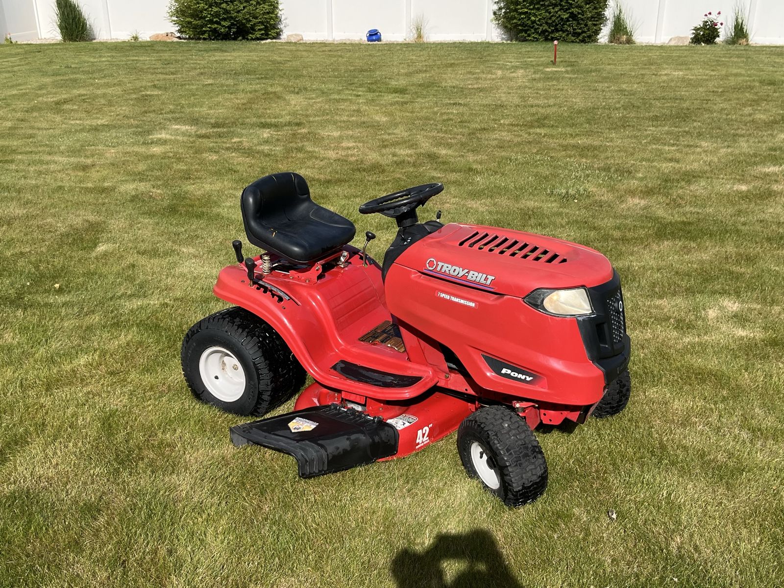 Troy-Bilt Riding Lawnmower