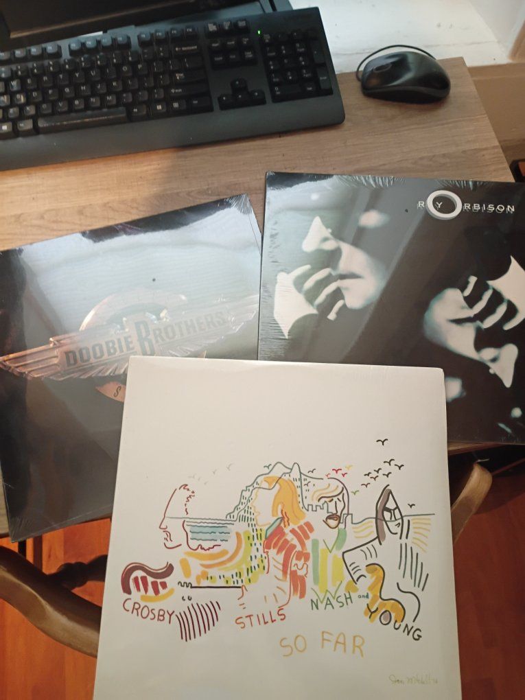 vinyl records