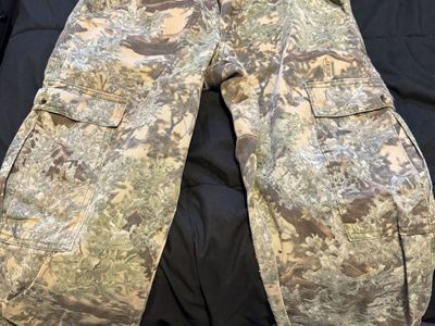 Camo Hunting Apparel Bundle - Kings Pants and Coat, Mossy Oak Shirt, Sportsman Hoodie, Cabelas Hat