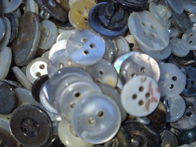 Buttons - VINTAGE Mother of Pearl