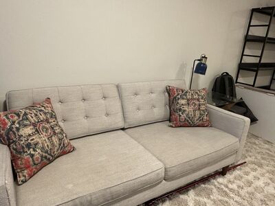 West Elm Drake Couch 76 (Graphite)