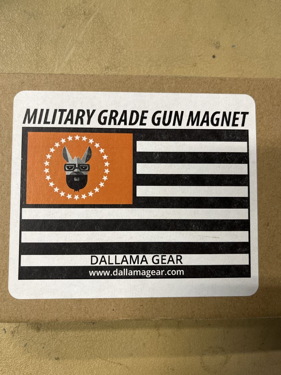 Dallama Gear Military Grade Gun Magnet Mount with Hardware 4.5 Inch