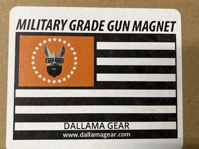 Dallama Gear Military Grade Gun Magnet Mount with Hardware 4.5 Inch