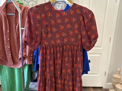 Jacquie the Label tiered floral Fall Midi Dress women size XSmall $20 cash/venmo in Draper