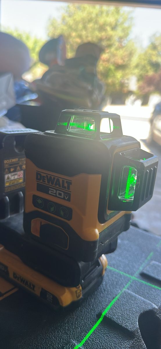 Dewalt laser almost new