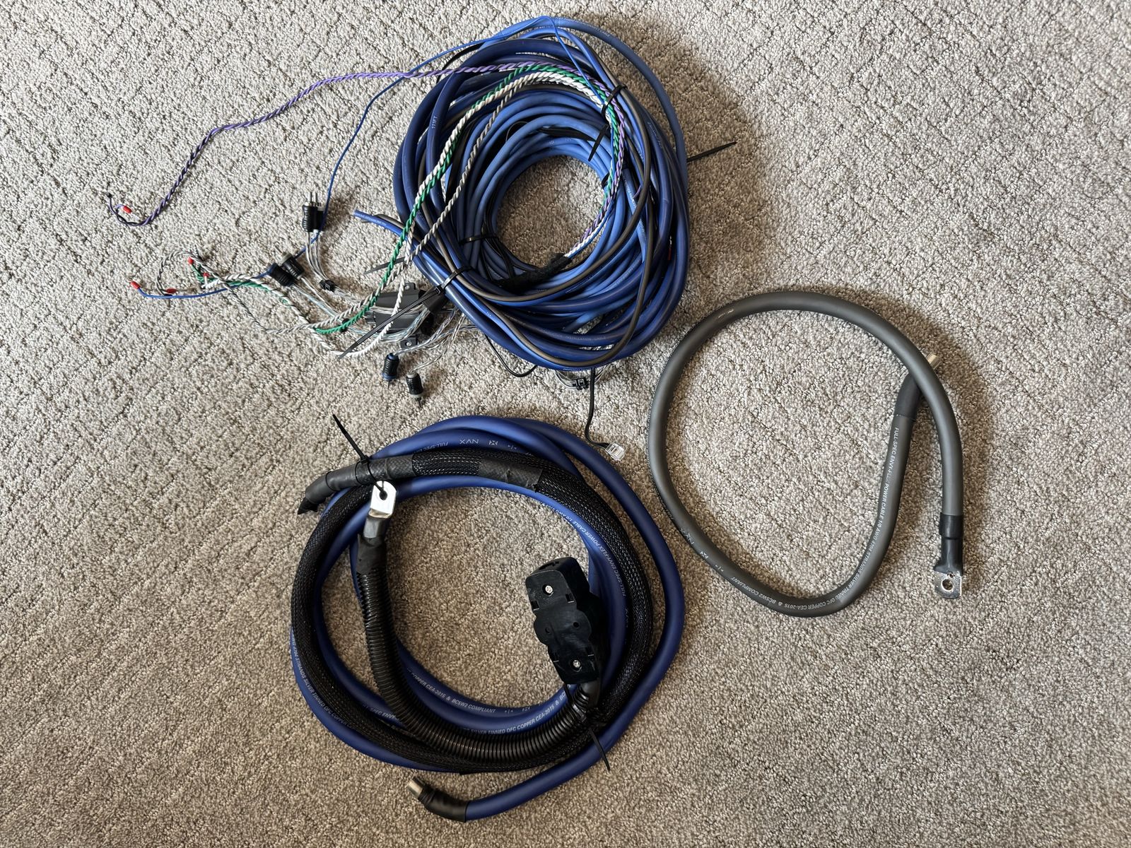 1/0 Gauge 5 Channel Wiring Kit
