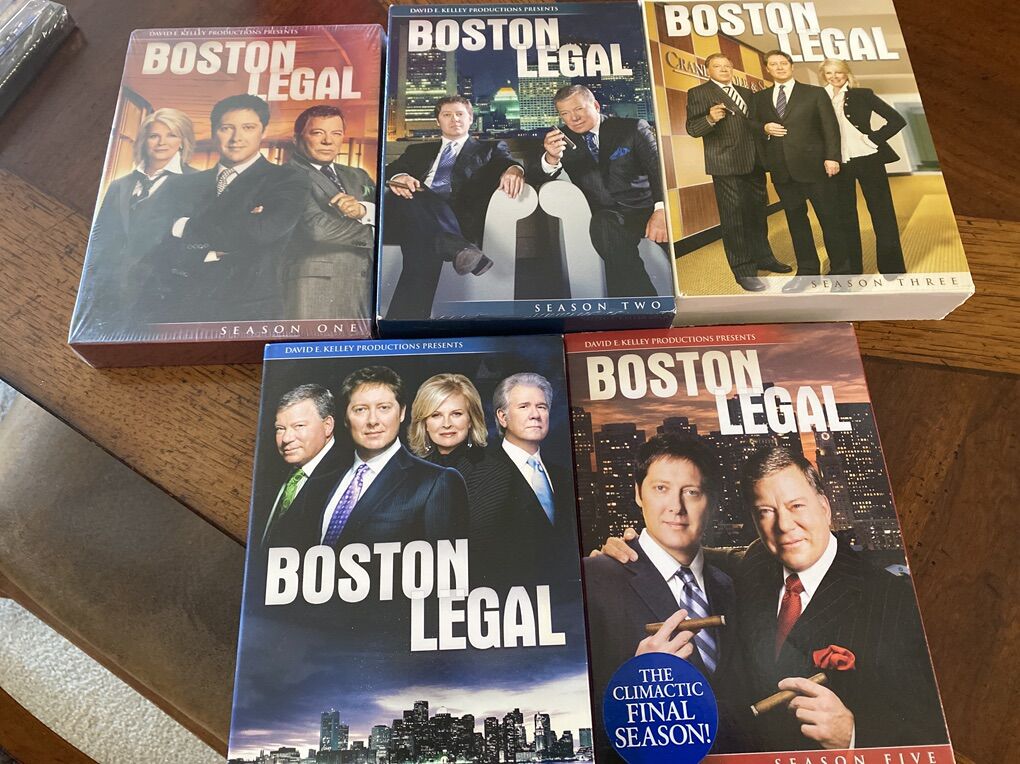 Boston Legal DVD Complete Series.