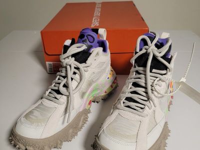 Nike x Off-White Air Terra Forma 'Summit White' Sneakers Size 9 Men's