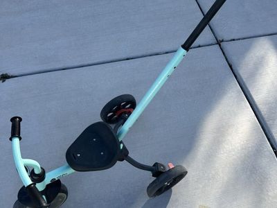 Tricycle With Push Handle