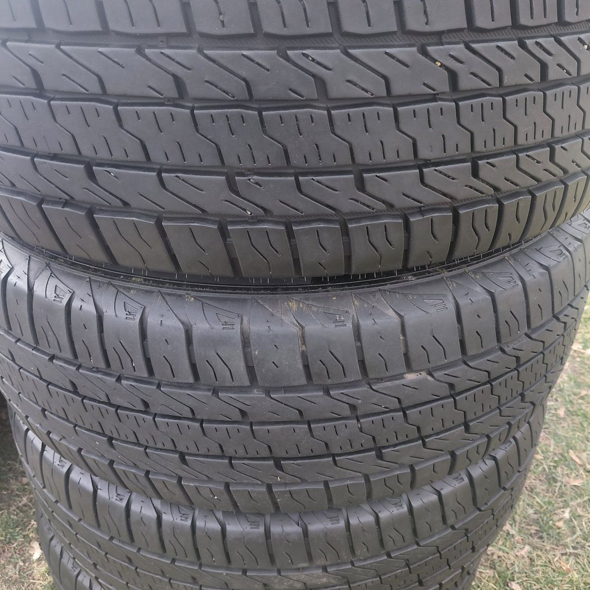 set of 4 265x70x16 corsa highway terrain plus