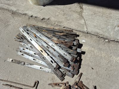 Simons 8" flat ties and pins for sale