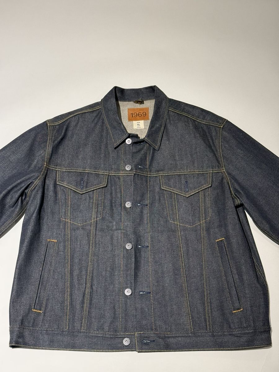 GAP 1969 Japanese Selvedge Denim Jacket — XL