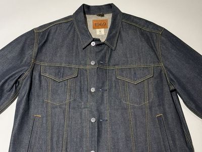 GAP 1969 Japanese Selvedge Denim Jacket — XL