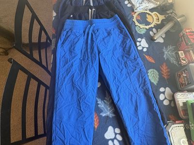 Mickey Mouse & Friends Christmas, GT Navy blue & Royal Blue Pants Set - Size Small