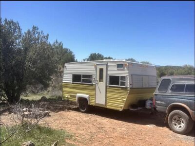 Camper w/ Solar, 12 V Fridge