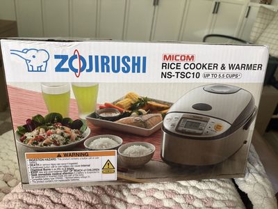 Brand New Zojirushi NS-TSC10 Micom Rice Cooker (5.5 Cup) – Factory Sealed