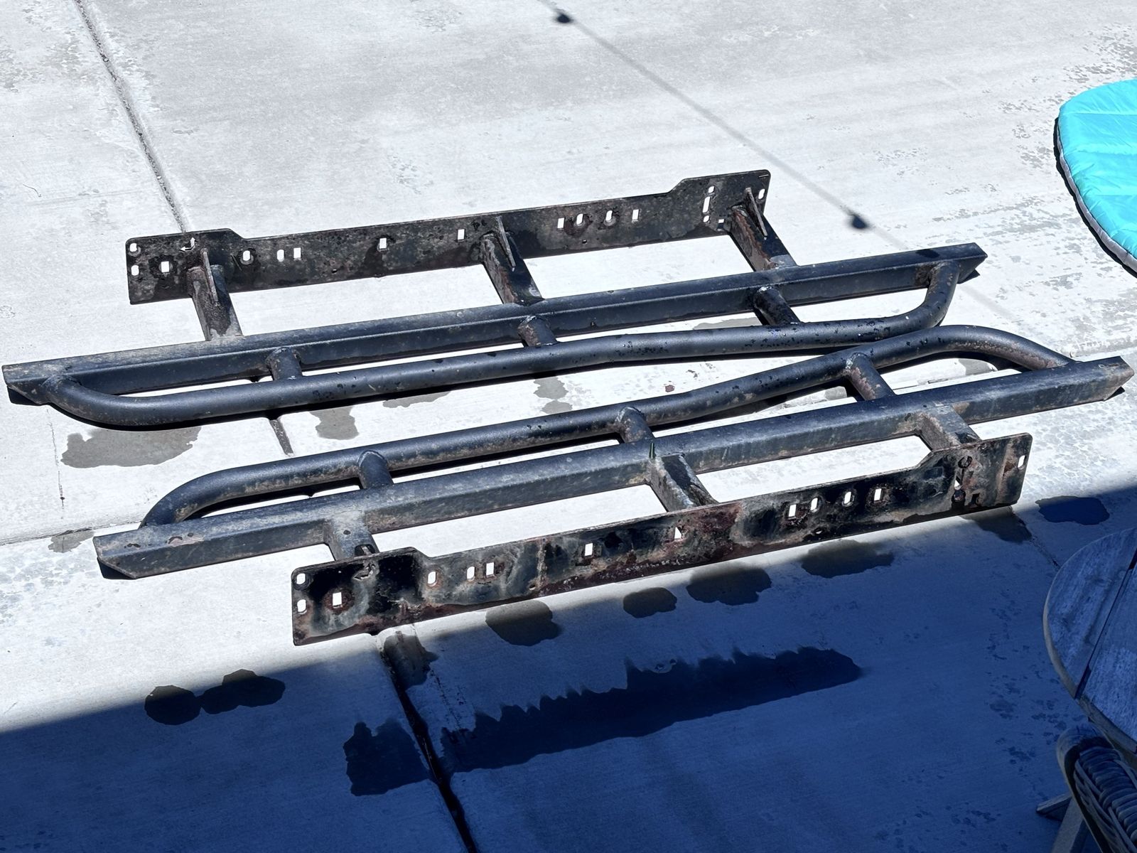 Lexus GX470 rock sliders