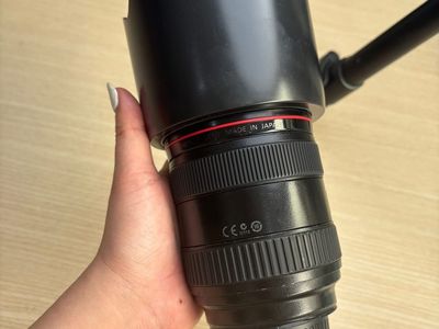 Canon R8, adapter , ef 24-70mm 2.8