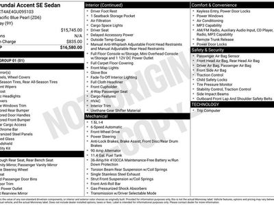 2016 Hyundai Accent SE