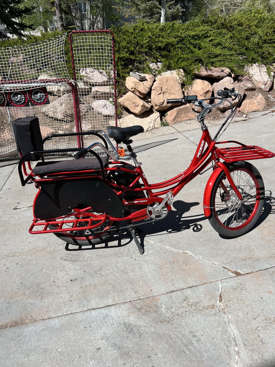 Pedego stretch cargo electric bike