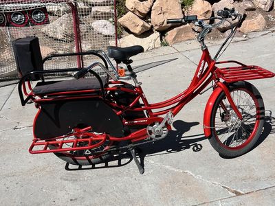 Pedego stretch cargo electric bike