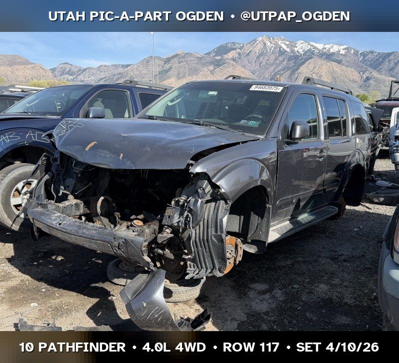 2010 Nissan Pathfinder Parts - UTPAP Ogden