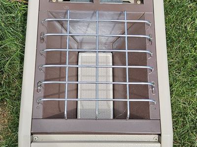 Propane heater-wall unit