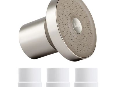 The Jolie Filtered Showerhead Bundle with Replacement Filters, Brushed Stainless Steel 1998778 #105327