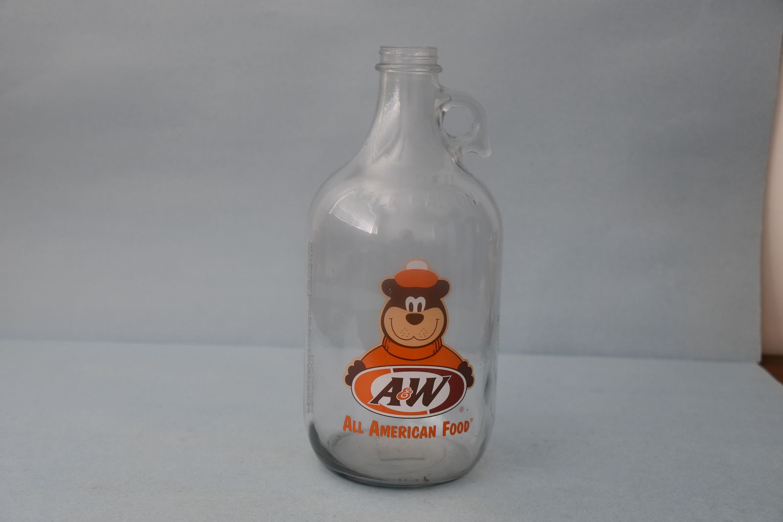 A&W Half Gallon Root Bear Jug.