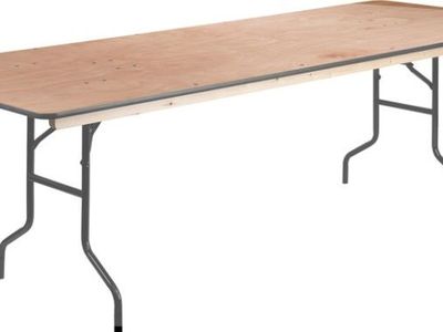 Long portable table