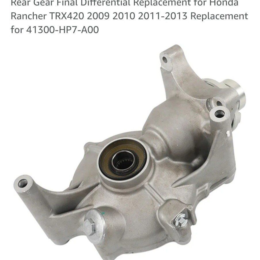Rear Gear Final Differential Replacement for Honda